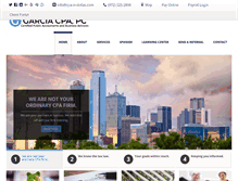 Tablet Screenshot of cpa-in-dallas.com